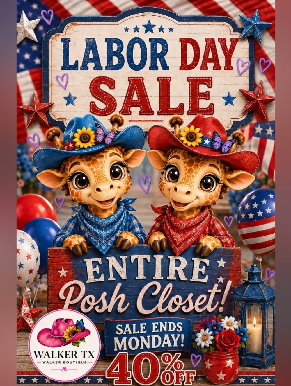 ❤️💙40% Off Entire Closet- Ends Monday!❤️💙
